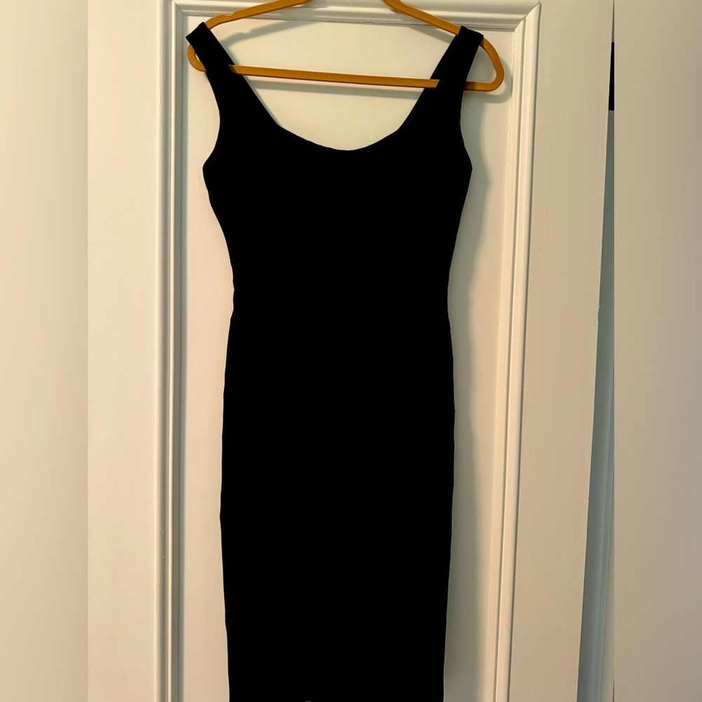 Little black dress with a twist